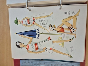Retro - Zuschneidelehrwerk aus den 60er Jahren Bild 4
