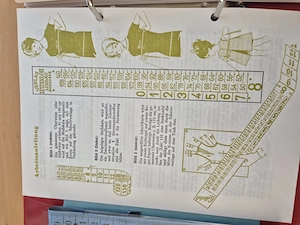 Retro - Zuschneidelehrwerk aus den 60er Jahren Bild 2