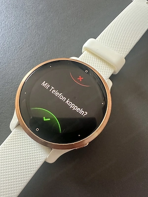 Garmin Venu 2S   Weiß   Roségold   Sehr guter Zustand Bild 4