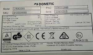 Dometic CRX0065 Kühlschrank 12 24V Bild 4