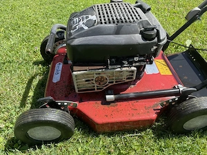 Rasenmäher Seitenauswurf Bild 5