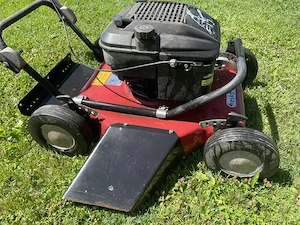 Rasenmäher Seitenauswurf Bild 2