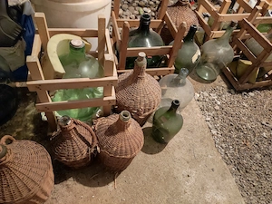 Glasballone Deko oder für Schnapsbrenner ohne Korken Bild 2