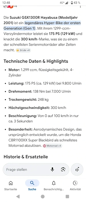 Suzuki hayabusa...... Bild 2