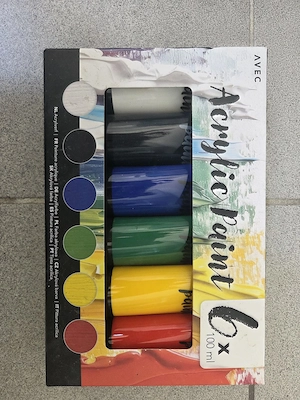 6x Acrylfarben (100ml) - neu Bild 2