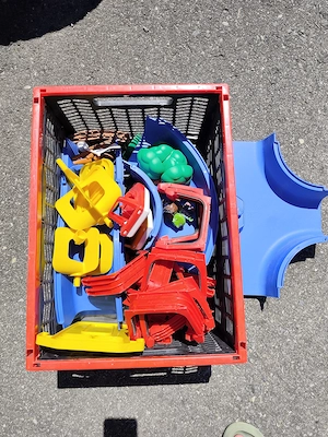 Spielzeug Wasserbahn Aquaplay Bild 2