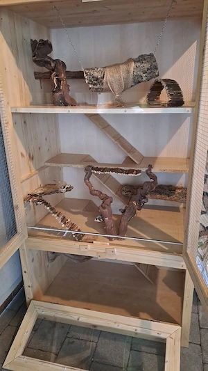 Großer Nagerkäfig zu verkaufen Bild 2
