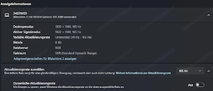 AOC FHD 165hz Monitor Bild 2