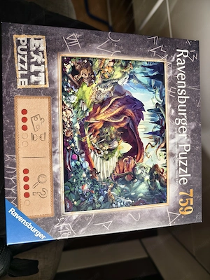 Puzzle Ravensburger Drache Rätsel Exit Puzzle