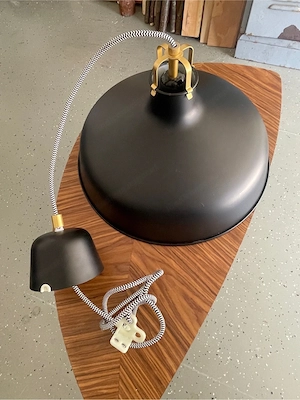 IKEA Lampe Ranarp Hängeleuchte schwarz Bild 2