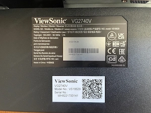 ViewSonic VG2740V PC Monitor Bild 5