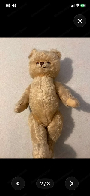 Teddybaer alt zu verkaufen  Bild 2