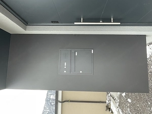 Seitenteil Haustüre mit Briefkasten Bild 4