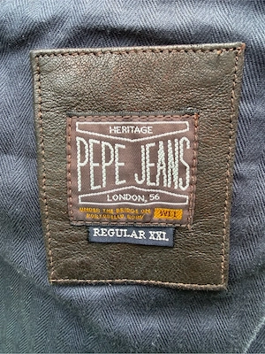 Pepe Jeans Lederjacke XXL Bild 5