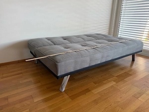 SchalfSofa in grau Bild 2