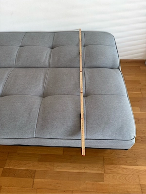 SchalfSofa in grau Bild 5
