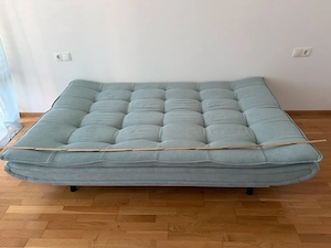 Schönes SchlafSofa in grün Bild 6