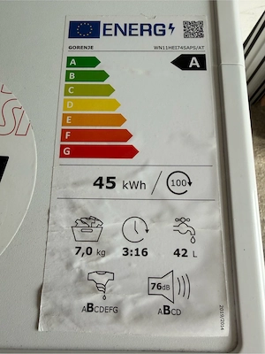 Gorenje Waschmaschine Bild 3