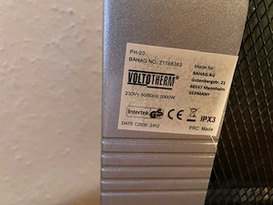 Wärmewelle - Infrarotheizer Voltotherm Bild 4