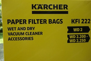 Kärcher Papierfilterbeutel Bild 2