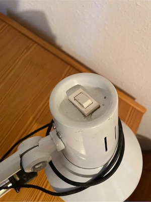 Gelenklampe weiß Bild 2