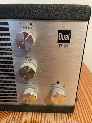Plattenspieler Verstärker Dual P51 Bild 2