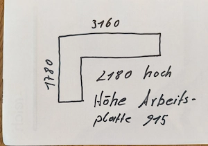 Weiße Einbauküche Bild 3