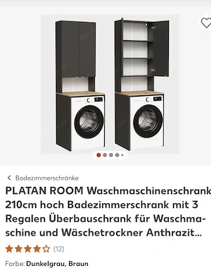 Waschmaschinen Schrank Bild 2