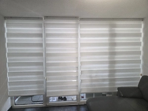 3 hochwertige Doppelrollos (Spezialanfertigung) Bild 2