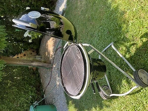 Holz Kohle Grill Bild 2