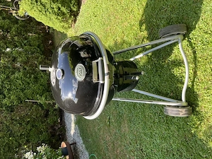 Holz Kohle Grill Bild 4