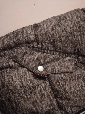 Graue Winterjacke Bild 4