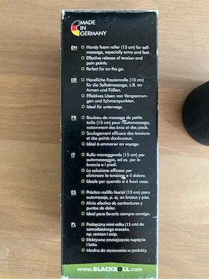 Mini Blackroll   Faszienrolle Bild 2