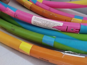 Blinkende LED Hula Hoops Bild 2