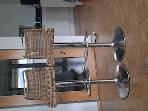 2 Barhocker   Hocker höhenverstellbar Bild 3