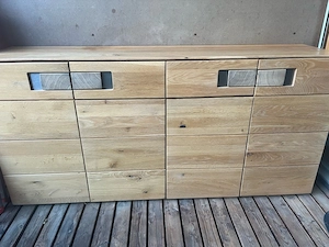 Cantus Sideboard Vollholz 180   86   45 cm   hochwertig Bild 3