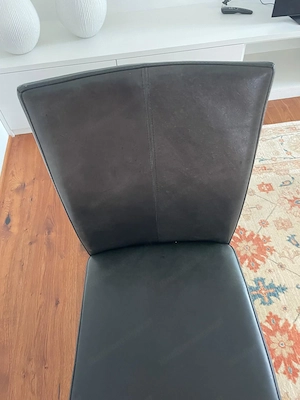 Essstühle, Stühle Wohnzimmer, Schwingstuhl, Lederstuhl Bild 3