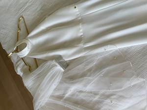 Hochzeitskleid von Oh Lovely Julie   eleganter Zweiteiler Bild 4