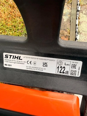Motorsäge Stihl Ms 881 Bild 5