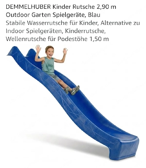 Kinder Rutsche Wasserrutsche Bild 4