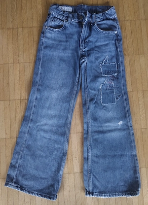 wideleg Jeanshose