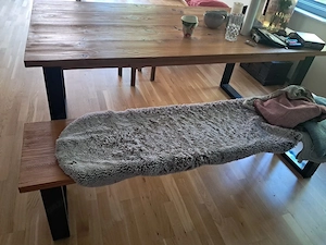 esstisch mit sitzbank Bild 2