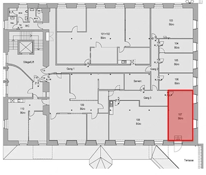 Dornbirn - Büro- Praxis- Verkaufsraum im 1. OG mit ca. 37 m  Bild 3