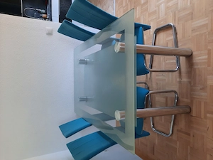 Esstisch mit 4 Sessel Bild 2