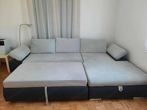 Xora Ecksofa hellgrau dunkelgrau Bild 3