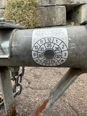 Stabiler Einachsanhänger W 750 mit hoher Aluminium-Haube - wenig benutzt - Pickerl bis 04 2027 Bild 5