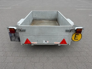 Stabiler Einachsanhänger W 750 mit hoher Aluminium-Haube - wenig benutzt - Pickerl bis 04 2027 Bild 2