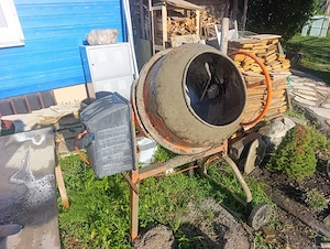Limex Betonmischer 230 V   voll funktionsfähig Bild 3