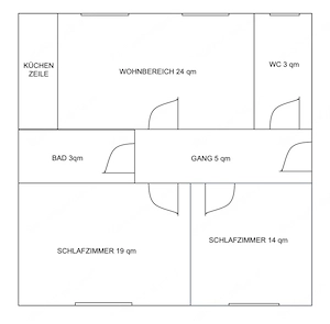 3 Zimmer Wohnung zu vermieten Bregenz Innenstadt Bild 4