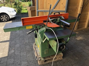 Abricht - Hobel Kombimaschine mit Langlochbohrsupport Bild 3